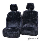 Snugseat™ Sheepskin Seat Covers Combo Front Pair 30MM For Nissan Patrol Y62