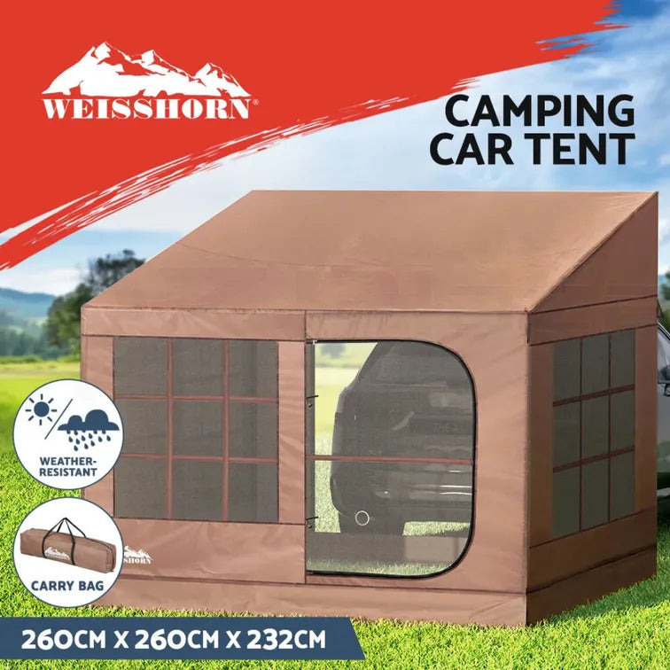 Weisshorn™ SUV Tent for Car Camping - Portable Vehicle Shelter