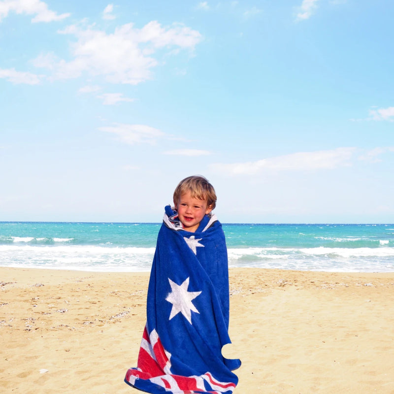 Australia Flag Beach Towel -