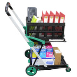 V-Cart Folding Trolley with Collapsible Basket