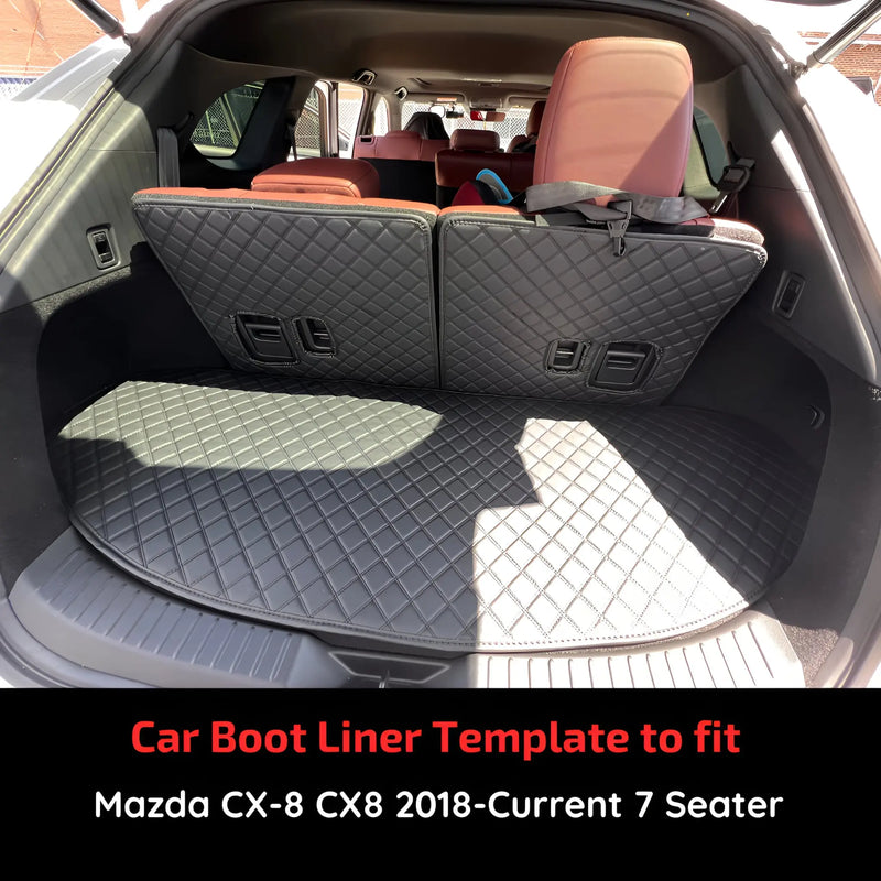 CarLux™  Custom Made Trunk Boot Mats Liner For Mazda