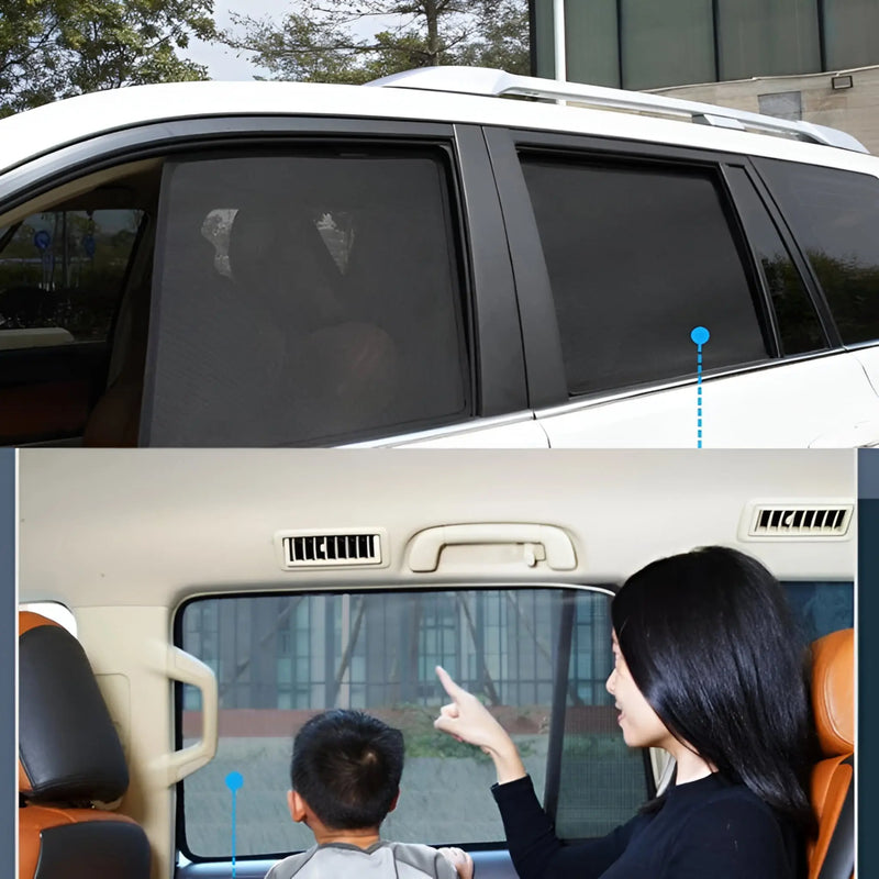 Magnetic Sun Shades for Nissan Patrol Y62