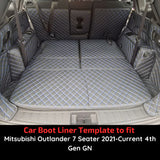 CarLux™  Custom Made Trunk Boot Mats Liner For Mitsubishi