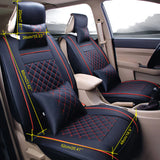 ShieldGuard™ Front and Rear Seat Covers Diamond Pattern