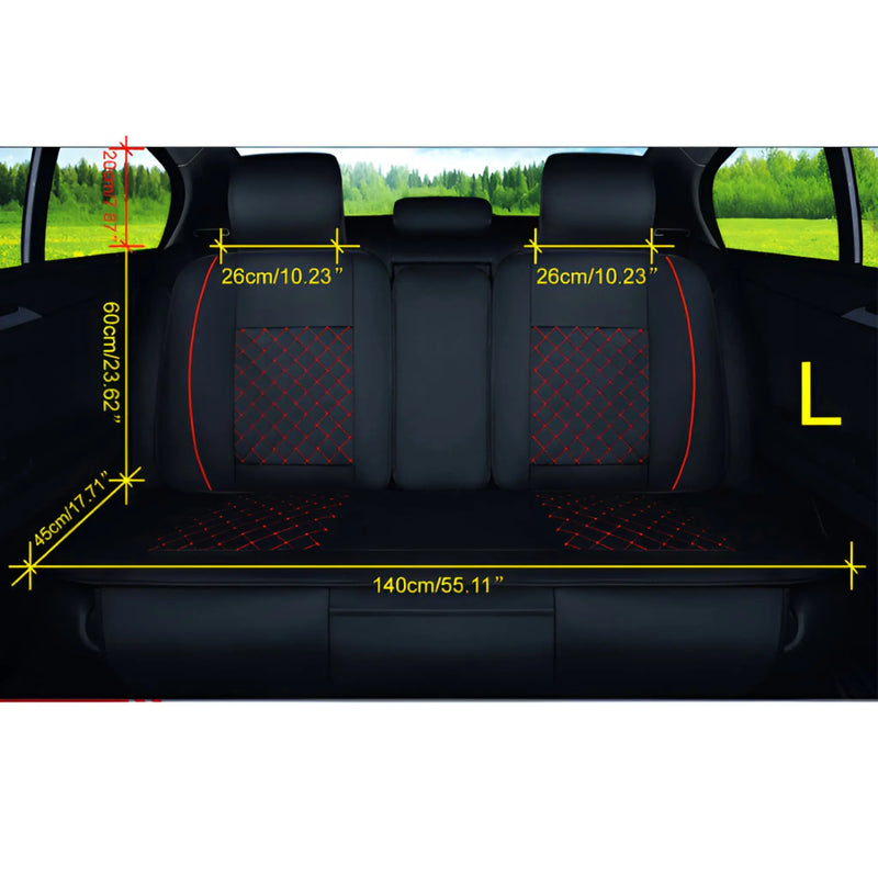 ShieldGuard™ Front and Rear Seat Covers Diamond Pattern