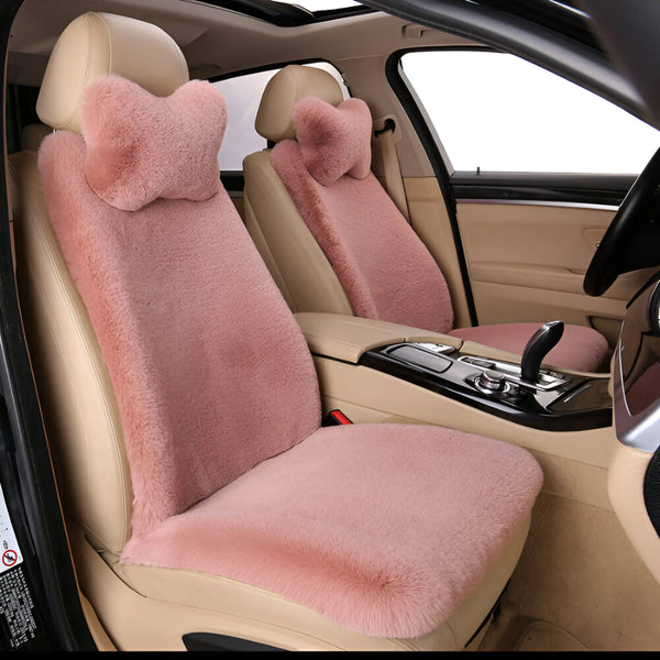 Deluxe Winter Sheepskin Car Seat Covers for Nissan