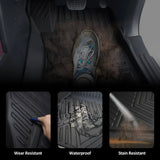 3D Rubber Car Floor Mats For Ford Ranger Next-Gen 2022 Onwards