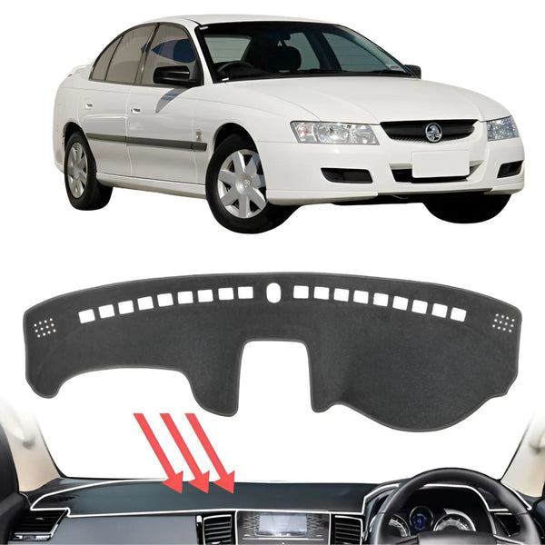 CarLux™ Black Dash Mat for Holden Commodore VY/ VZ 2002 - 2006