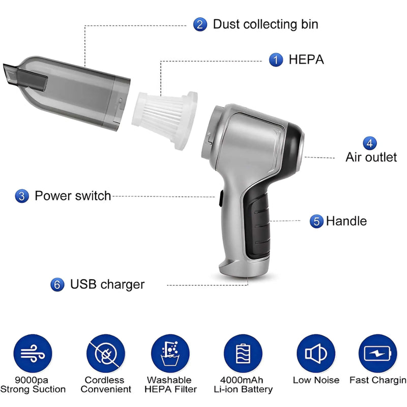  Handheld Vacuum Cleaner