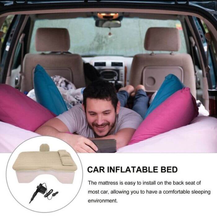 Inflatable car seat mattress best sale