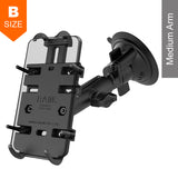 RAM Suction Mount w Quick-Grip Phone Car Kit