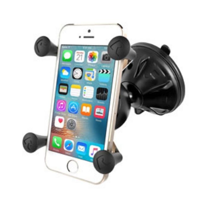 RAM Suction Mount w Quick-Grip Phone Car Kit